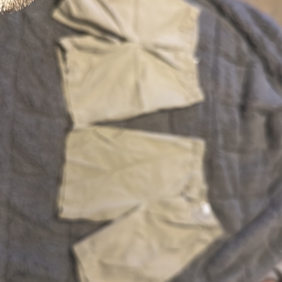 Lot of 6 pair of boys size 14 uniform shorts- black, khaki, navy - Picture 2 of 8